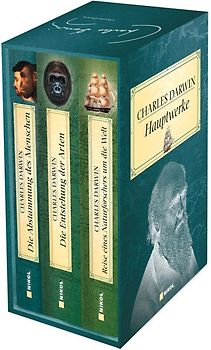 Charles Darwin Hauptwerke: 3 Bände im Schuber