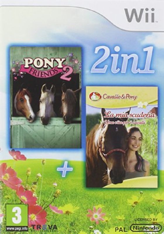 Pony Friends 2 + La mia scuderia - Una vita per i cavalli [IT Import] Nintendo Wii