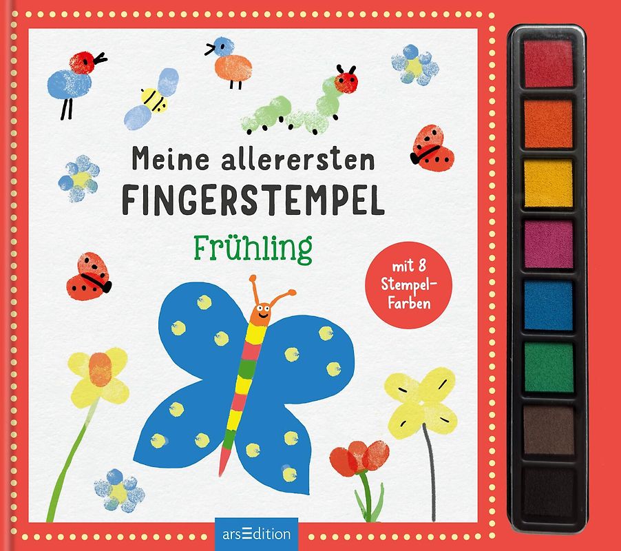 Meine allerersten Fingerstempel Frühling