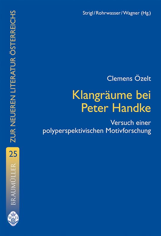 Klangräume bei Peter Handke