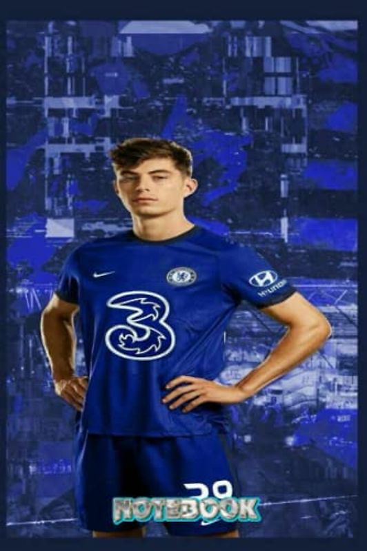 NOTEBOOK : Kai Havertz Wide Ruled Lined Notebook, Thankgiving Notebook , Great Office School Writing Note Taking Note #194