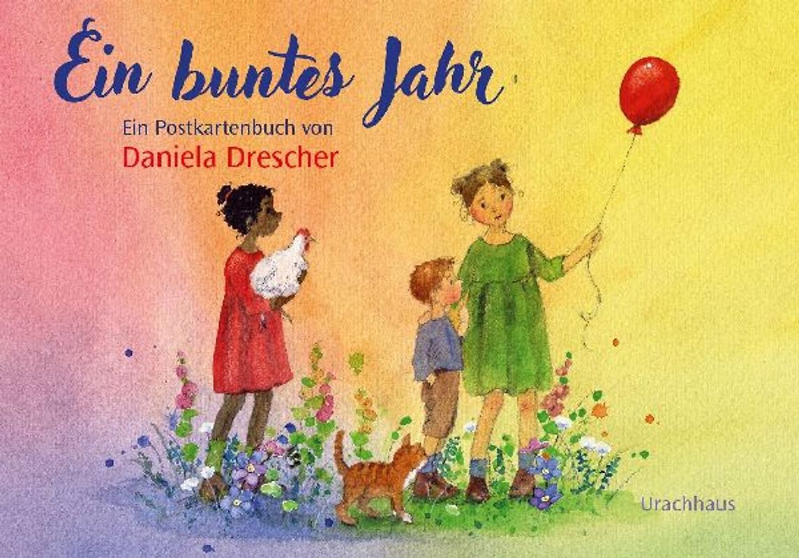 Postkartenbuch 'Ein buntes Jahr'
