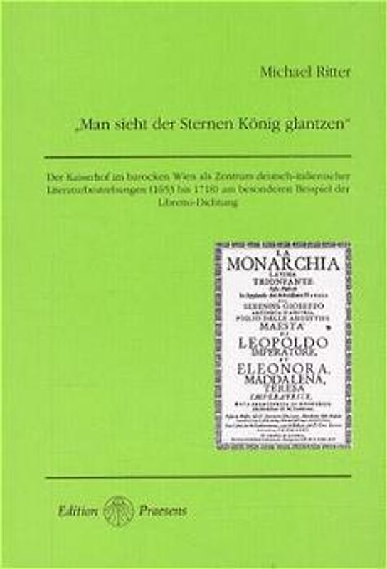 Man sieht der Sternen König glantzen