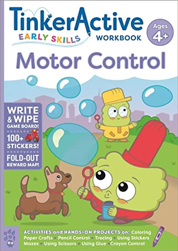 Tinkeractive Early Skills: Motor Control Ages 4+ (Tinkeractive Workbooks)
