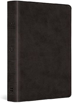 ESV Value Large Print Compact Bible, Red Letter (Trutone, Black)