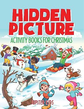 Hidden Picture Activity Books for Christmas