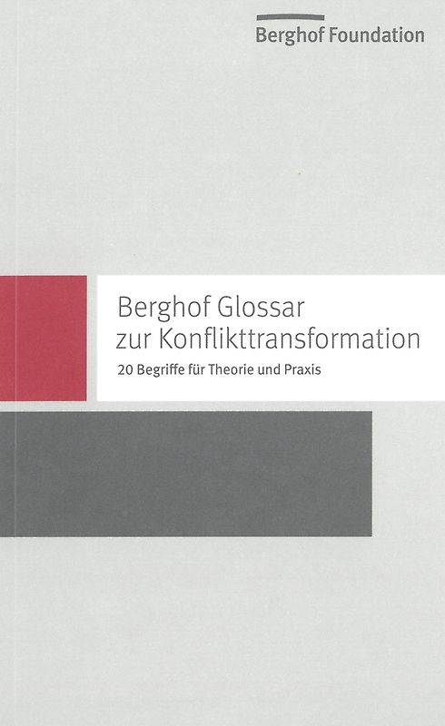 Berghof Glossar zur Konflikttransformation