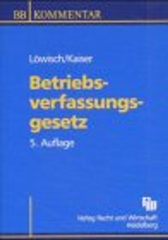 BetriebsverfassungsgeSetz