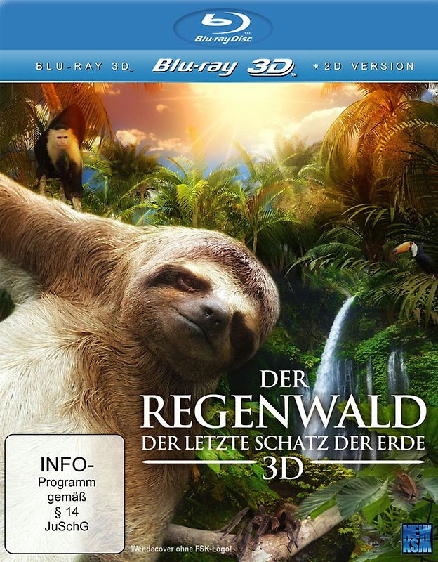 Der Regenwald 3D - Der letzte Schatz der Erde [3D Blu-ray] 3D Blu-ray Disc
