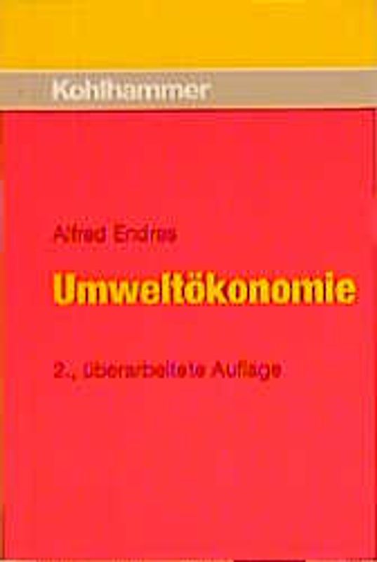 Umweltökonomie