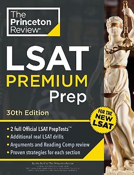 Princeton Review LSAT Premium Prep, 30th Edition