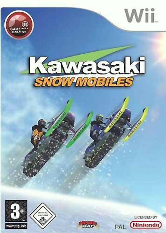 Kawasaki Snow Mobiles Nintendo Wii