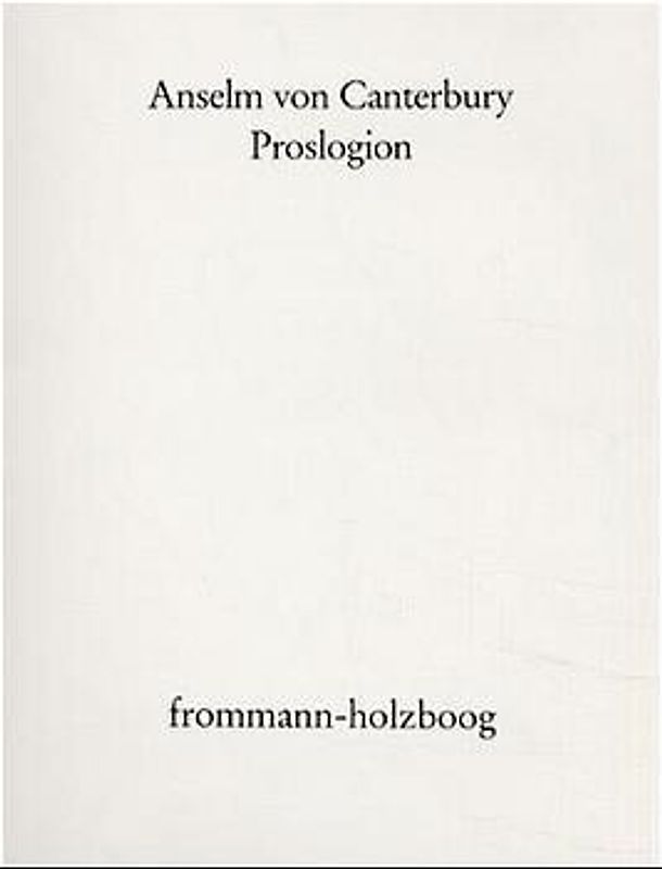 Proslogion
