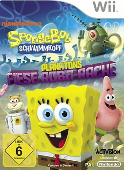 SpongeBob Schwammkopf - Planktons fiese Robobo-Rache - [Nintendo Wii] Nintendo Wii