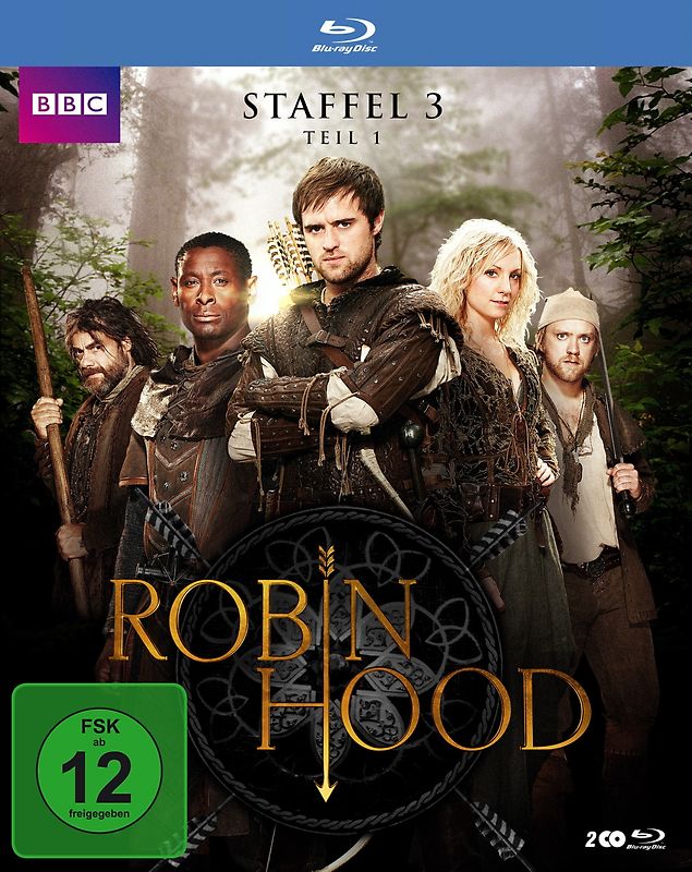 Robin Hood: Staffel 3 - Teil 1 [BBC Verfilmung, 2 Discs] Blu-ray Disc