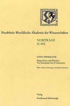 Hippolytos und Phaidra: Von Euripides bis D'Annunzio