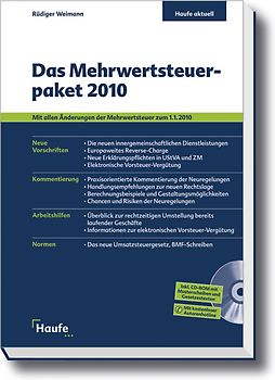 Das Mehrwertsteuerpaket 2010