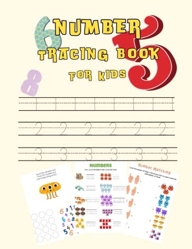 Number Tracing book for Kids (Fun & Learn : Early Education)