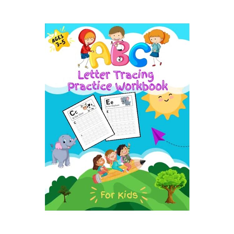 ABC Letter Tracing Practice Workbook for Kids: My Preschool ABC ...
