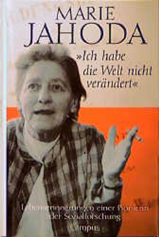 »Ich habe die Welt nicht verändert«