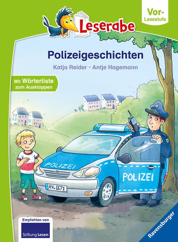 Leserabe Vor-Lesestufe - Polizeigeschichten
