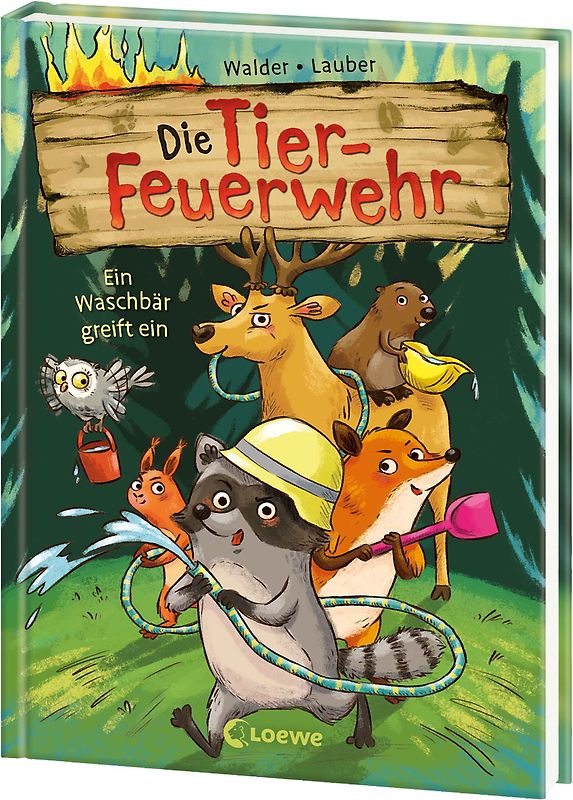 Die Tier-Feuerwehr (Band 1) - Ein Waschbär greift ein