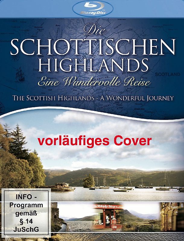 Die schottischen Highlands - Eine wundervolle Reise Blu-ray Disc