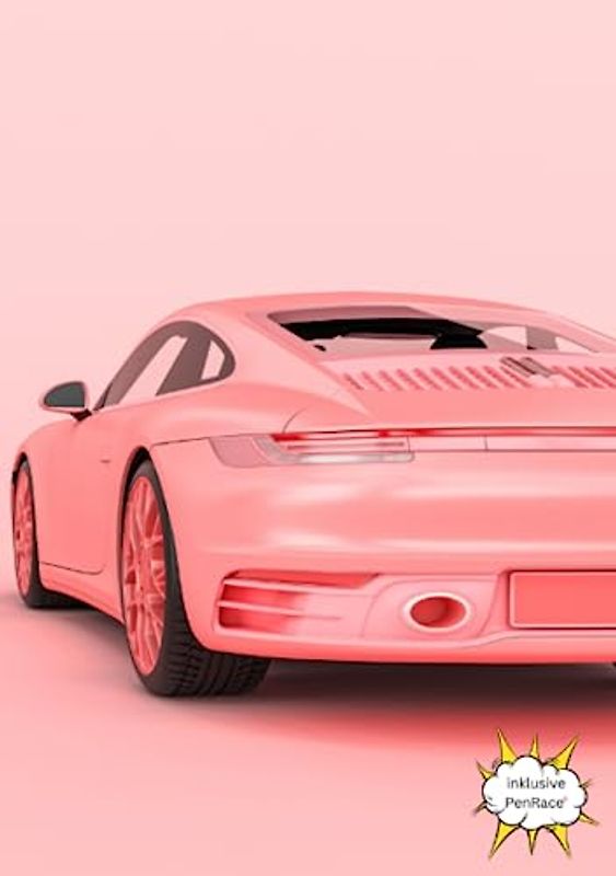 Auto Hausaufgabenheft für alle die Rennwagen, Sportwagen und Autorennen mögen: A5 : komplettes Schuljahr : inklusive PenRace©, dem spannenden Rennspiel für die große Pause