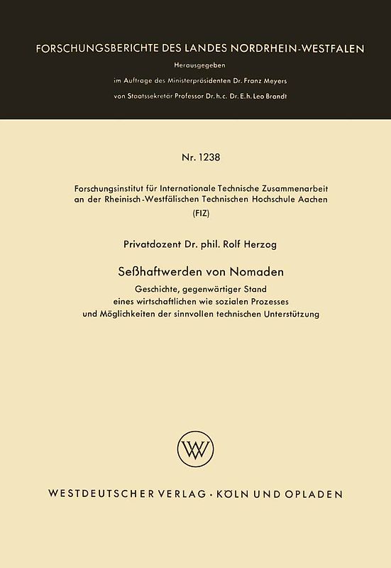 Seßhaftwerden von Nomaden