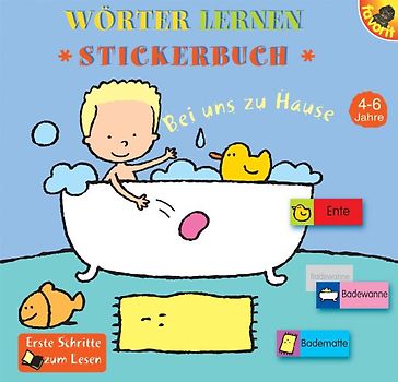 Wörter Lernen - Stickerbuch