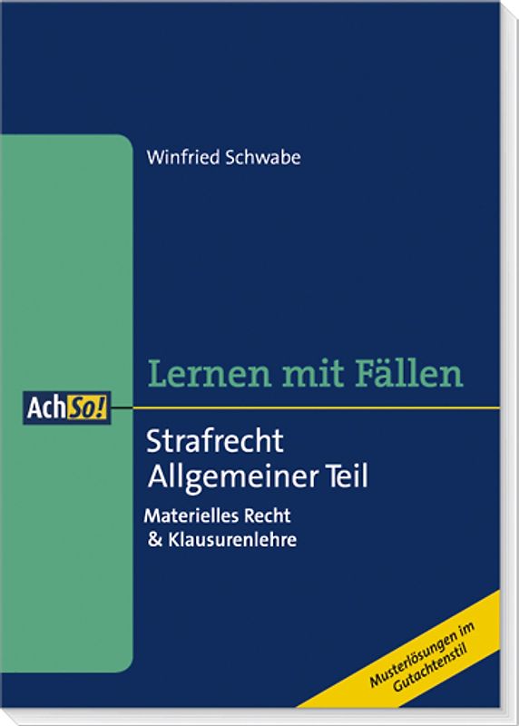 Strafrecht - Allgemeiner Teil