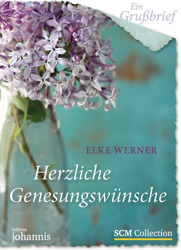Ein Grußbrief - Herzliche Genesungswünsche - 5 Stück