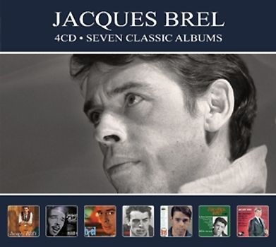 Brel,Jacques - 7 Classic Albums [4 CDs]