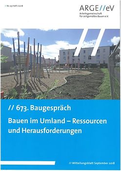 637. Baugespräch - Bauen im Umland
