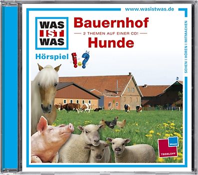 Was ist was Hörspiel-CD: Bauernhof/ Hunde
