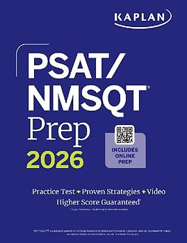 PSAT/NMSQT Prep 2026: Includes a Full Length Practice Test + 100s of Practice Questions + 1 Year Access Online Quizzes and Video Instruction