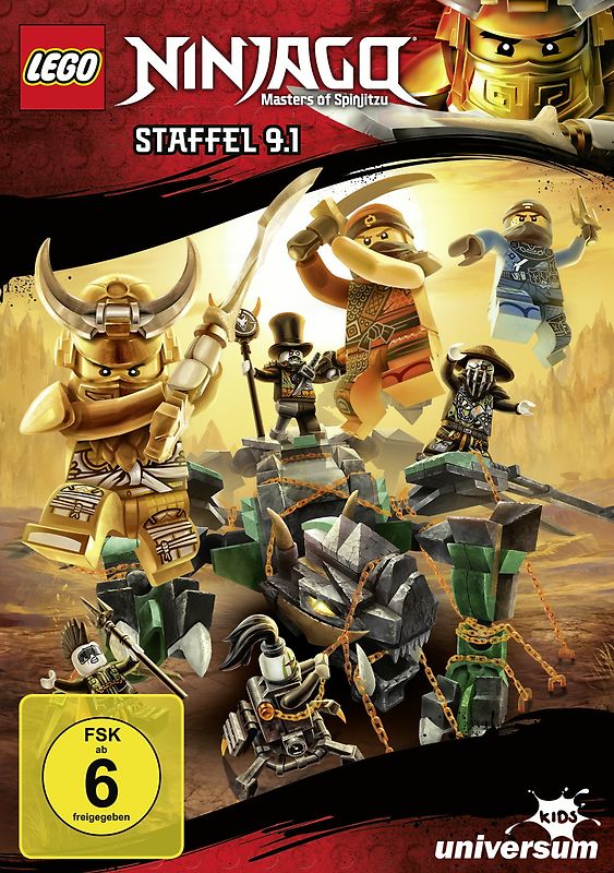 Lego Ninjago - Staffel 9.1 DVD
