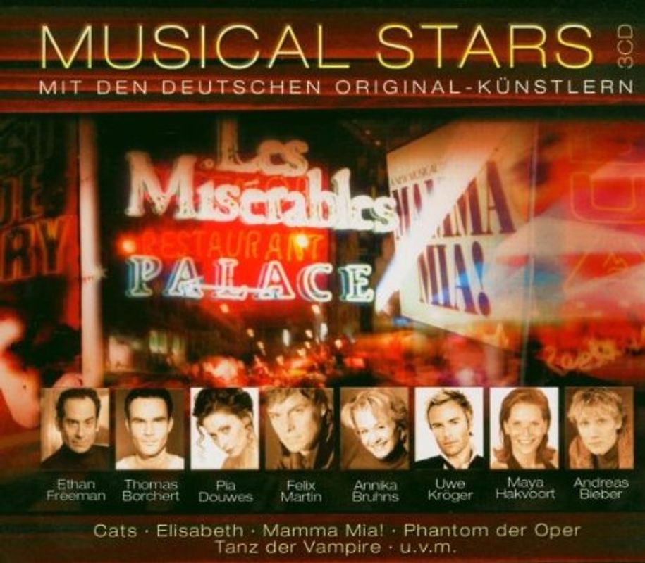 Andreas Bieber, Pia Douwes, Thomas Borchert, Felix Martin Uwe Kröger - Musical Stars