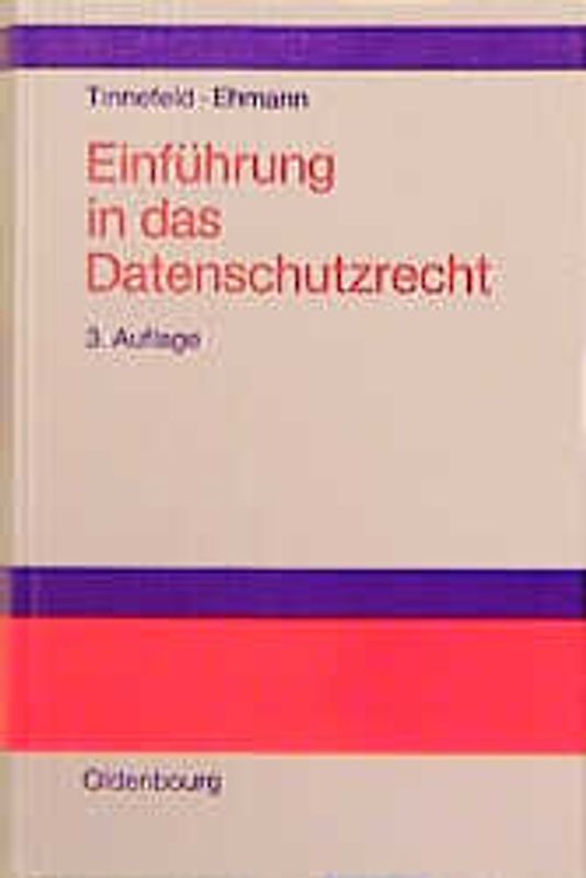Einführung in das Datenschutzrecht