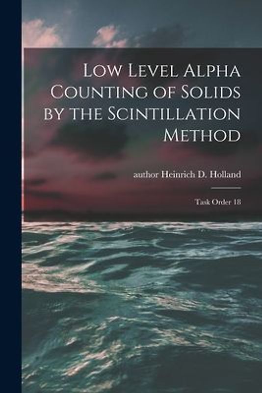 Low Level Alpha Counting of Solids by the Scintillation Method