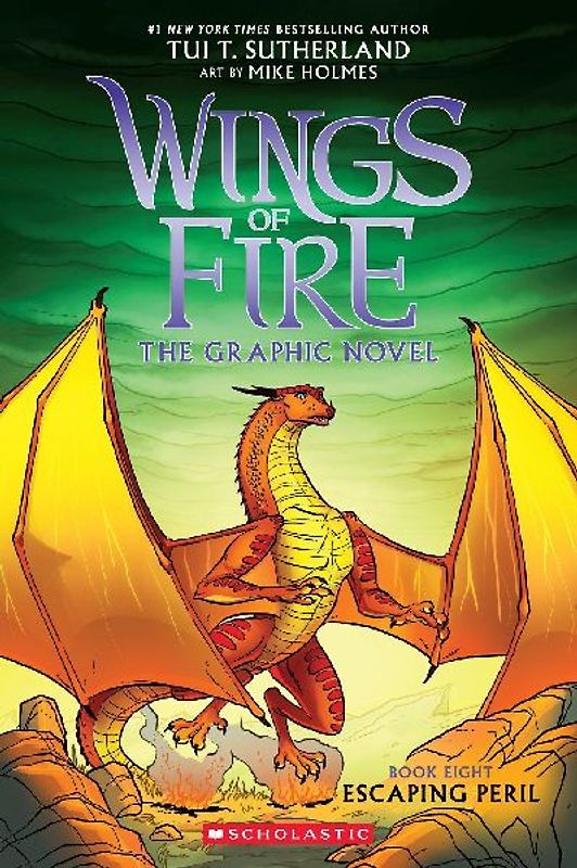 Escaping Peril: A Graphic Novel (Wings of Fire Graphic Novel #8)
