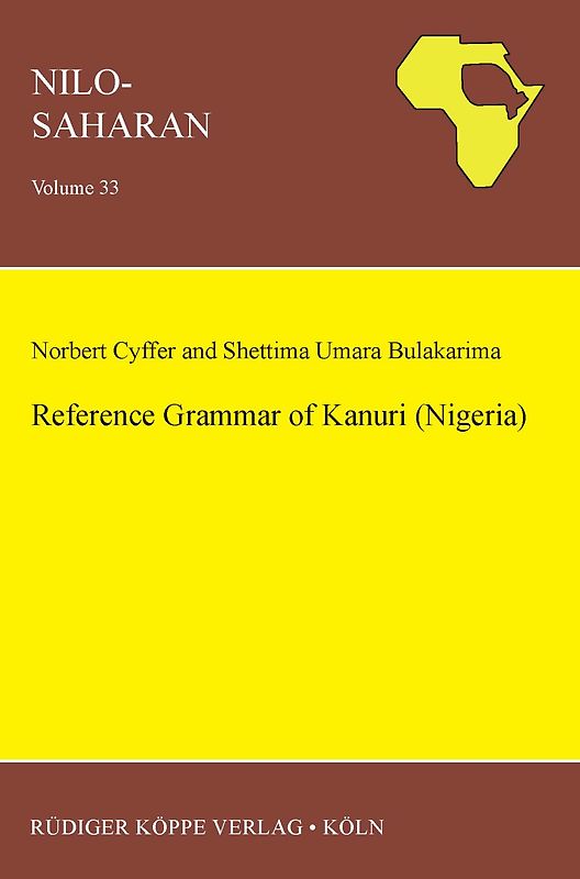 Reference Grammar of Kanuri (Nigeria)