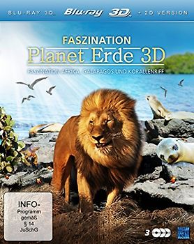 Faszination Planet Erde 3D - Entdeckungsreise unseres Planeten 3D [inkl. 2D Version] 3D Blu-ray Disc
