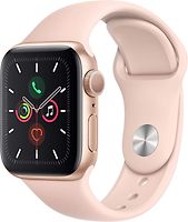 Apple Watch Series 5 40 mm Caja de aluminio oro con Correa deportiva rosa arena [Wifi]