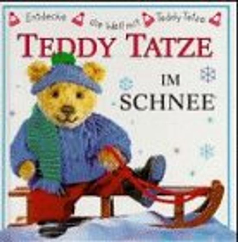 Teddy Tatze im Schnee
