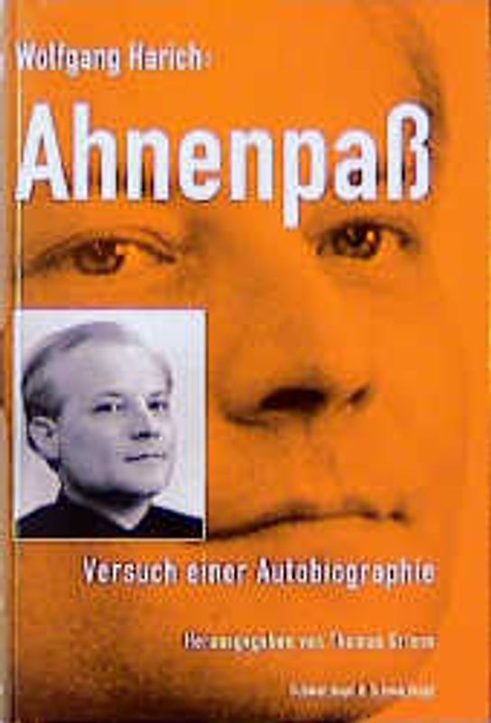 Ahnenpass. Versuch einer Autobiographie