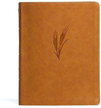 KJV Notetaking Bible, Large Print Edition, Camel Leathertouch
