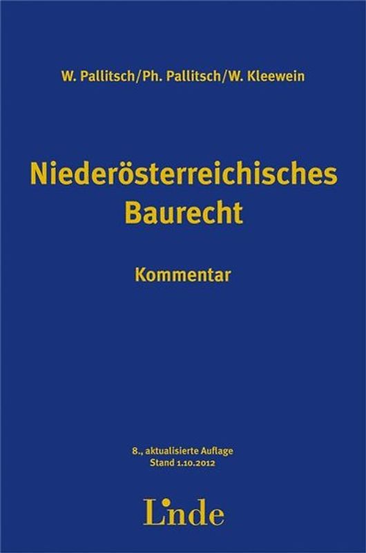 Niederösterreichisches Baurecht