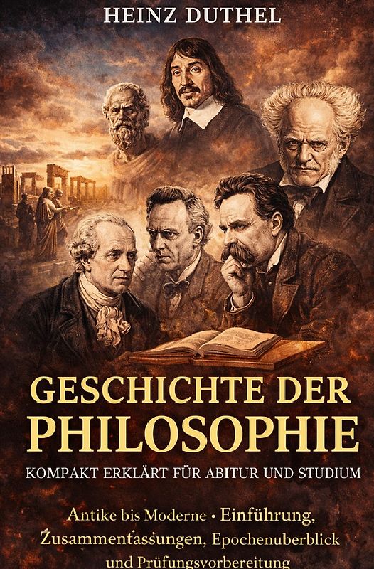 Geschichte der Philosophie Kompakt erklärt für Abitur und Studium