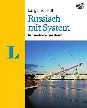 Langenscheidt Russisch mit System - Set mit Buch, Begleitheft, 4 Audio-CDs und 1 MP3-CD